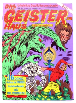 Das Geister-Haus: Unheimliche Geschichten zum Gruseln Comic Magazin Nr. 5: Rache ist nicht immer süss von Interpart